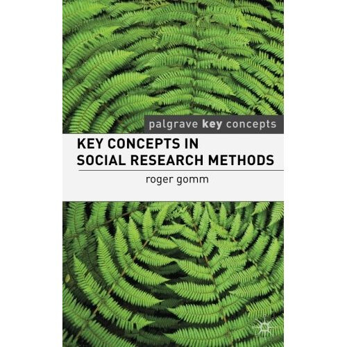 Key Concepts in Social Research Methods (Palgrave Key Concepts)