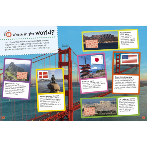 Flags Around the World Ultimate Sticker Book 2
