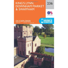 OS Explorer Map (236) King's Lynn, Downham Market and Swaffham