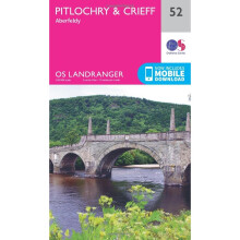 Landranger (52) Pitlochry & Crieff (OS Landranger Map)