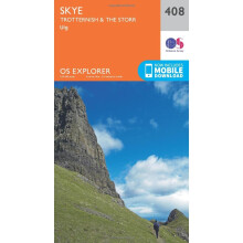 OS Explorer Map (408) Skye - Trotternish and the Storr (OS Explorer Paper Map) (OS Explorer Active Map)