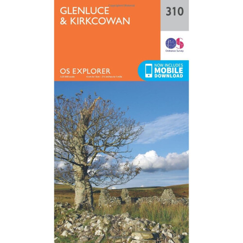 OS Explorer Map (310) Glenluce and Kirkcowan (OS Explorer Paper Map) (OS Explorer Active Map)