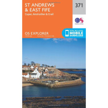 OS Explorer Map (371) St Andrews and East Fife (OS Explorer Paper Map) (OS Explorer Active Map)