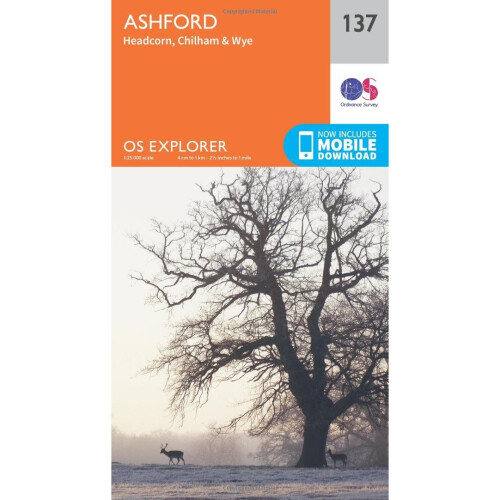 OS Explorer Map (137) Ashford