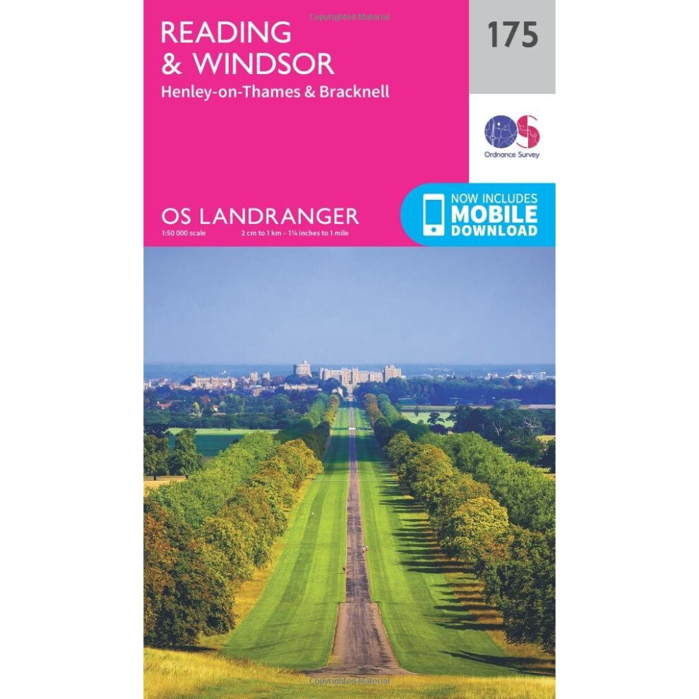 Ordnance Survey Landranger 175 Map Pink - Image 6