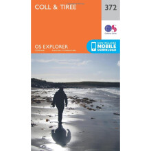 OS Explorer Map (372) Coll and Tiree (OS Explorer Paper Map) (OS Explorer Active Map)