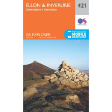 OS Explorer Map (421) Ellon and Inverurie (OS Explorer Paper Map) (OS Explorer Active Map)