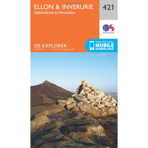 OS Explorer Map (421) Ellon and Inverurie (OS Explorer Paper Map) (OS Explorer Active Map)