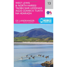 Landranger (13) West Lewis & North Harris (OS Landranger Map)