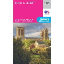 Landranger (105) York & Selby (OS Landranger Map)