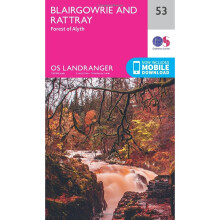Landranger (53) Blairgowrie & Forest of Alyth (OS Landranger Map)