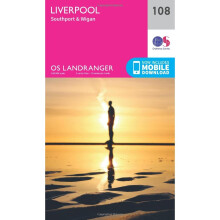 Landranger (108) Liverpool, Southport & Wigan (OS Landranger Map)