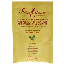 Mascarilla de Tratamiento Intensivo Shea Moisture Manuka Honey & Mafura Oil para Unisex, 2 Onzas