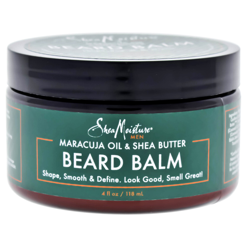 Maracuja Oil & Shea Butter Beard Balm Shape-Smooth & Define By Shea Moisture For Men - 4 Oz Balm