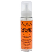 Coconut & Hibiscus Frizz-Free Curl Mousse by Shea Moisture for Unisex - 7.5 oz Mousse