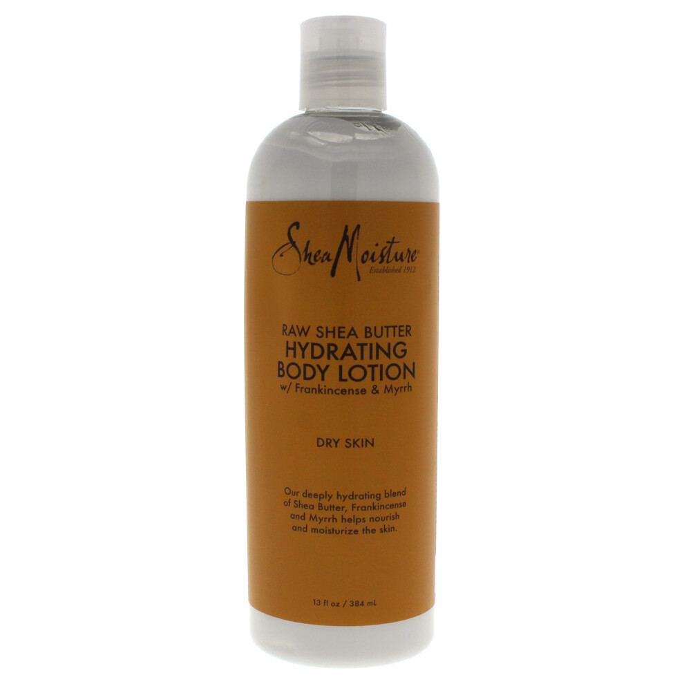 Raw Shea Butter Hydrating Body Lotion by Shea Moisture for Unisex - 13 oz Body Lotion