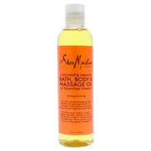 Coconut & Hibiscus Bath-Body & Massage Oil Firming & Toning by Shea Moisture for Unisex - 8 oz Oil