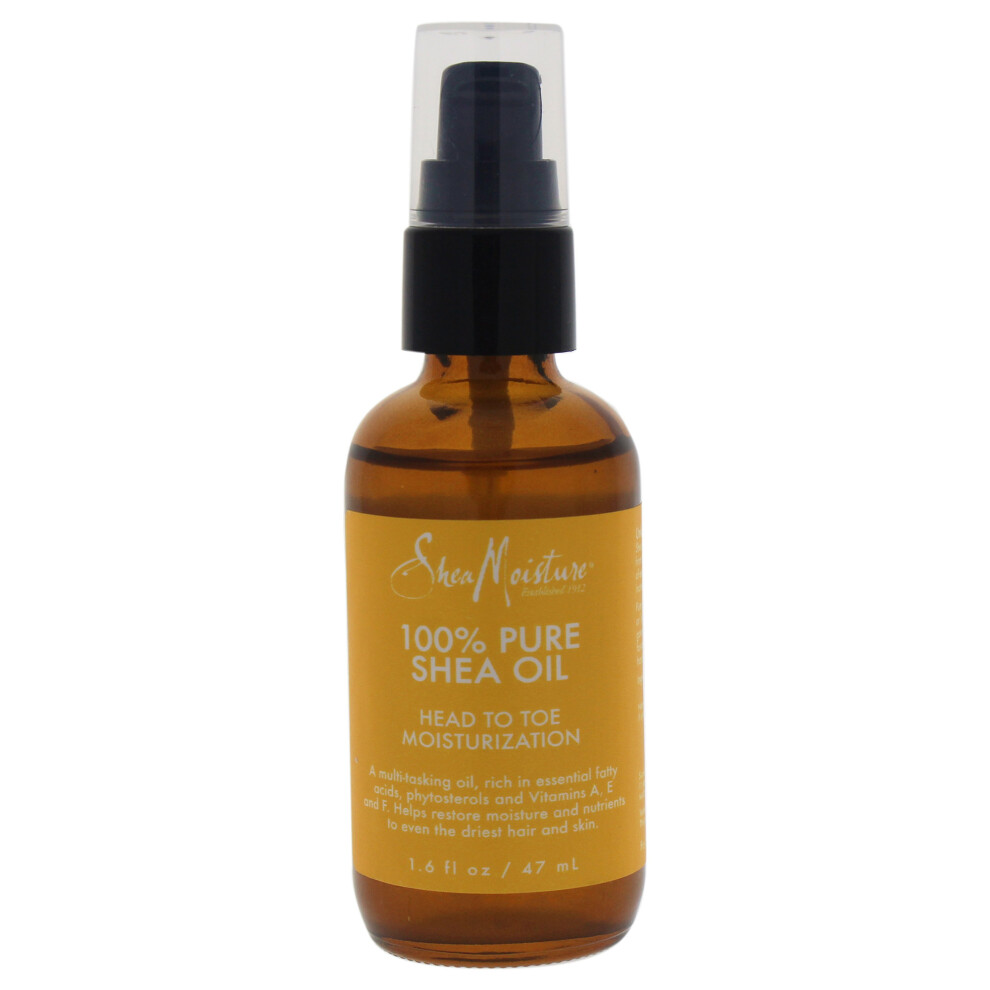 100% Pure Shea Oil Head To Toe Moisturization by Shea Moisture for Unisex - 1.6 oz Oil