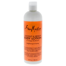 Coconut & Hibiscus Body Lotion Brightening & Toning by Shea Moisture for Unisex - 13 oz Body Lotion