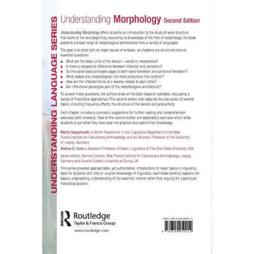 Understanding Morphology: Second Edition (Understanding Language) 1