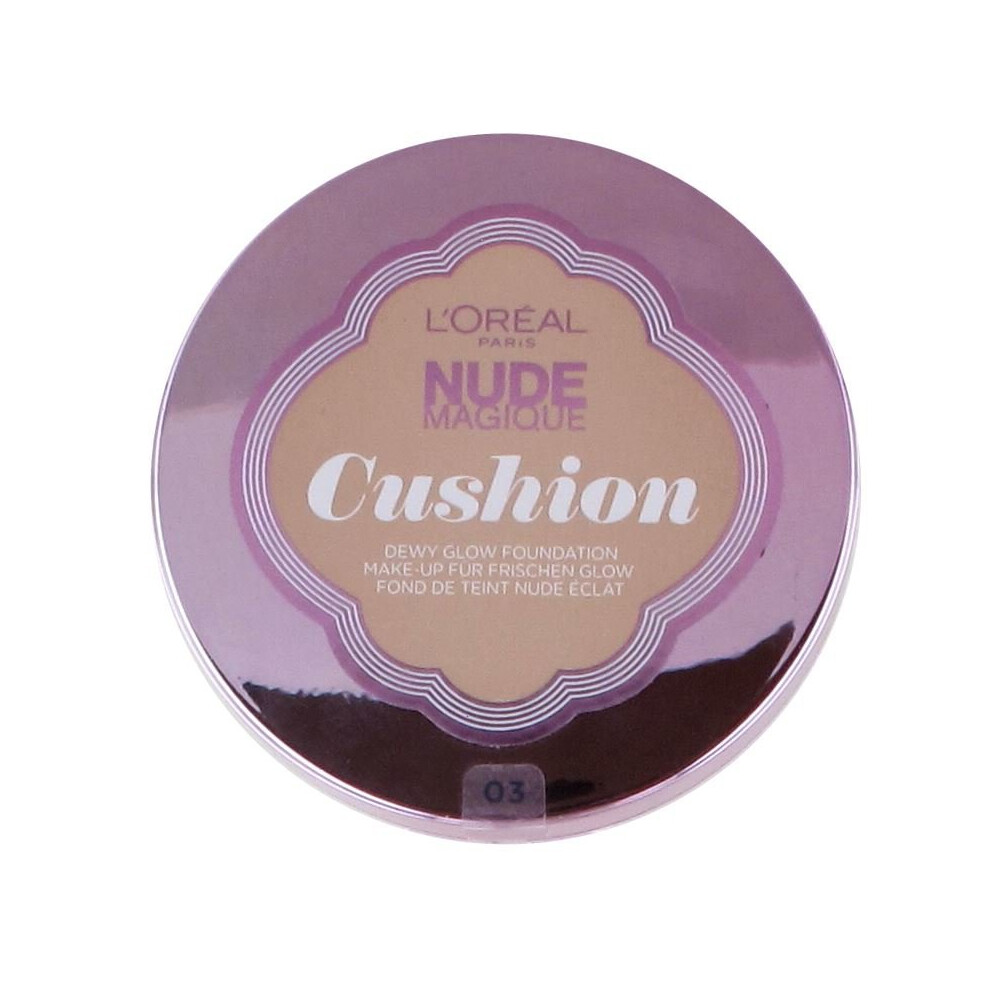 L'Oreal Nude Magique Cushion Foundation SPF25 14.6g - #03 Vanilla