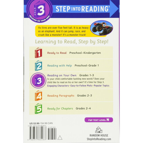 Monster Trucks! (Step Into Reading - Level 3 - Quality) 2