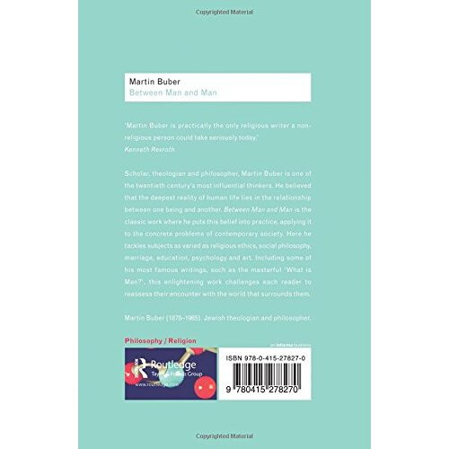 Between Man and Man (Routledge Classics): Between Man and Man (Routledge Classics) 1