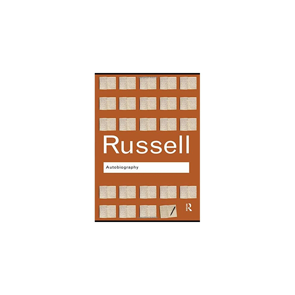 Bertrand-Russell Autobiography: Volume (Routledge Classics) Size 4