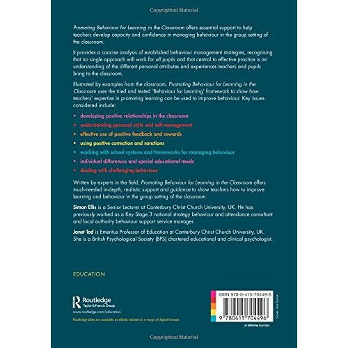 Promoting Behaviour for Learning in the Classroom 1