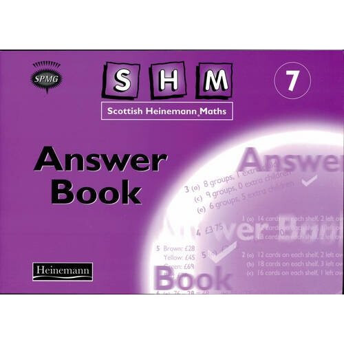 Scottish Heinemann Maths 7: Answer Book