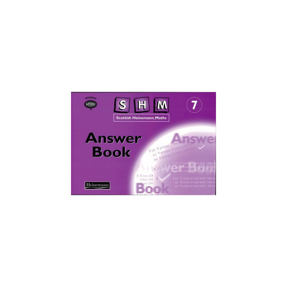 Isdp Scottish Heinemann Maths 7: Answer Book Size 7