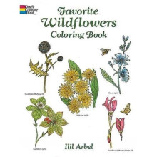 Favourite Wildflowers Colouring Book (Dover Nature Coloring Book)