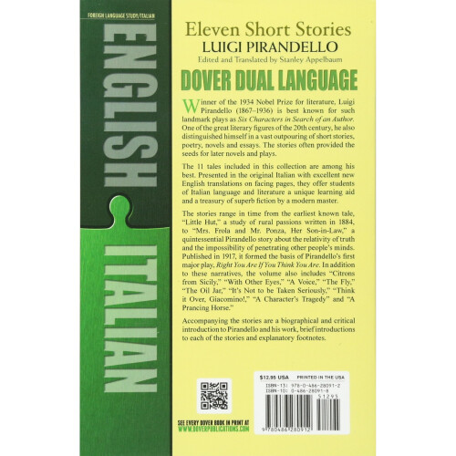 Eleven Short Stories (Dover Dual Language Italian) 1