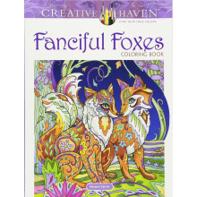 Creative Haven Fanciful Foxes Coloring Book (Adult Coloring)