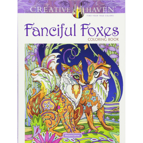 Creative Haven Fanciful Foxes Coloring Book (Adult Coloring)