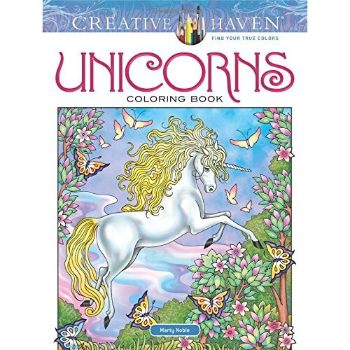 Creative Haven Unicorns Coloring Book (Adult Coloring)