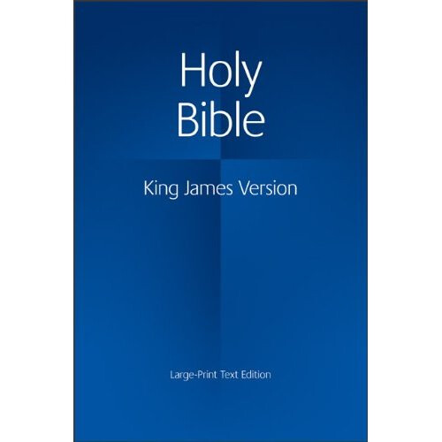 KJV Large Print Text Bible KJ650:T: Authorized King James Version