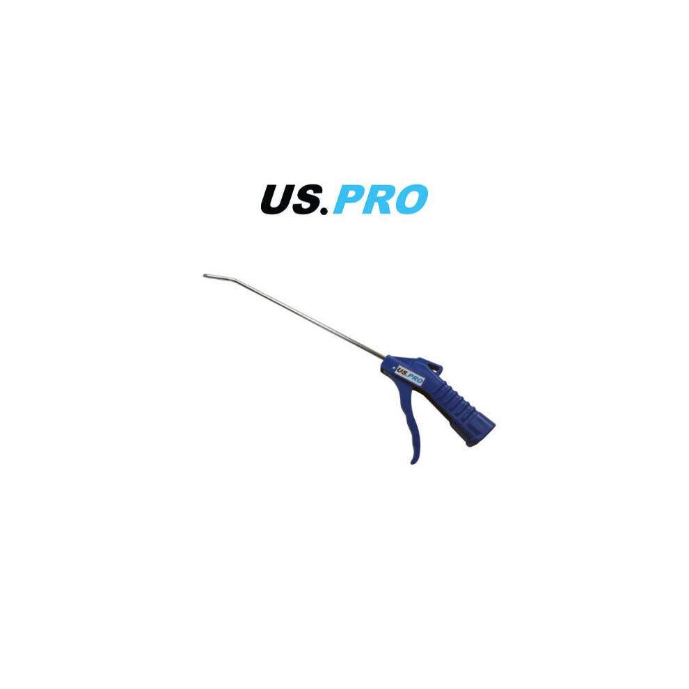 US PRO Air Line Blow Dust Blower Gun with Medium Length Nozzle 300mm