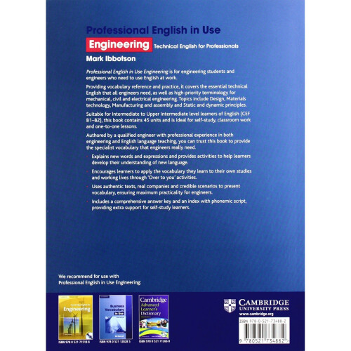 Professional English in Use Engineering with Answers: Technical English for Professionals 1