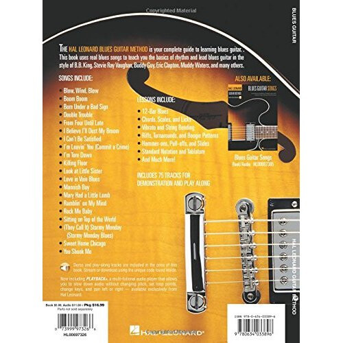 Hal Leonard Guitar Method Blues Guitar TAB (Includes Online Access Code) 1