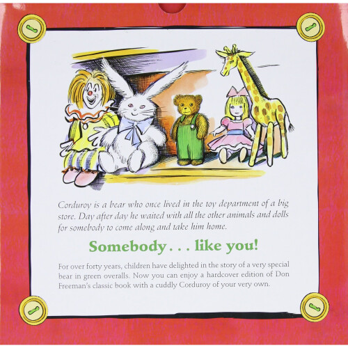 Corduroy Book and Bear 1