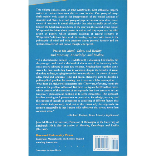 Mind, Value and Reality 2