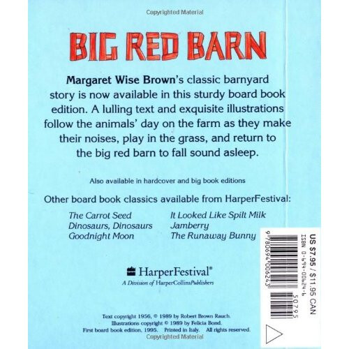 Big Red Barn Board Book 1