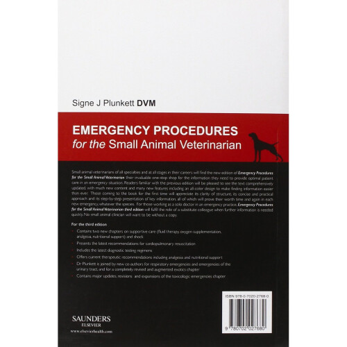 Emergency Procedures for the Small Animal Veterinarian, 3e 1