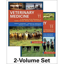 Veterinary Medicine: A textbook of the diseases of cattle, horses, sheep, pigs and goats - two-volume set, 11e