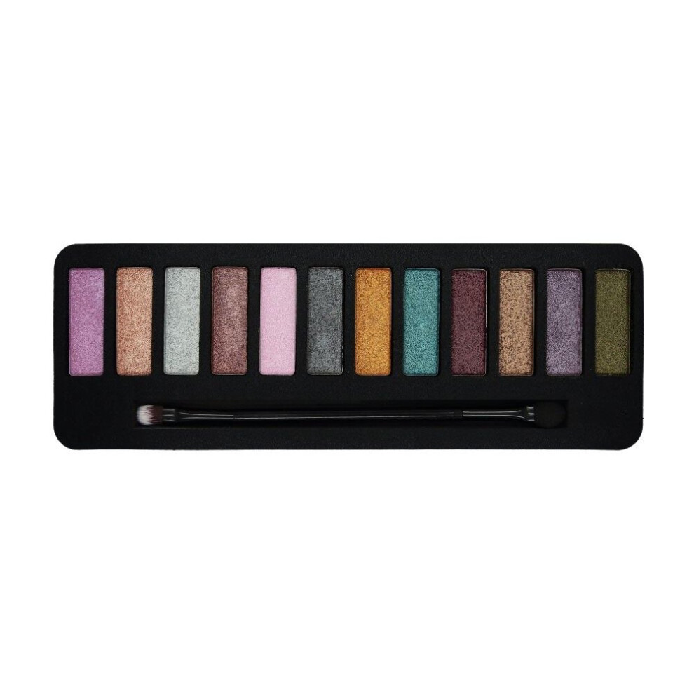 W7 Metal Pop -Metallic Shimmers Eyeshadow Palette