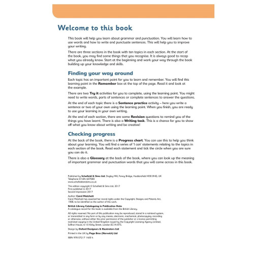 Grammar and Punctuation Book 6: Year 6, Ages 10-11 2