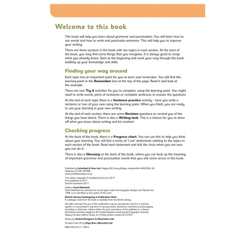 Grammar and Punctuation Book 5: Year 5, Ages 9-10 2