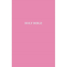 KJV, Gift and Award Bible, Imitation Leather, Pink, Red Letter Edition