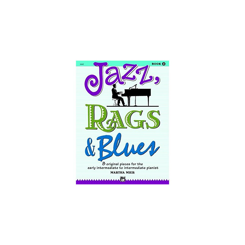 Alfred Jazz, Rags & Blues (Book 2) Size 2
